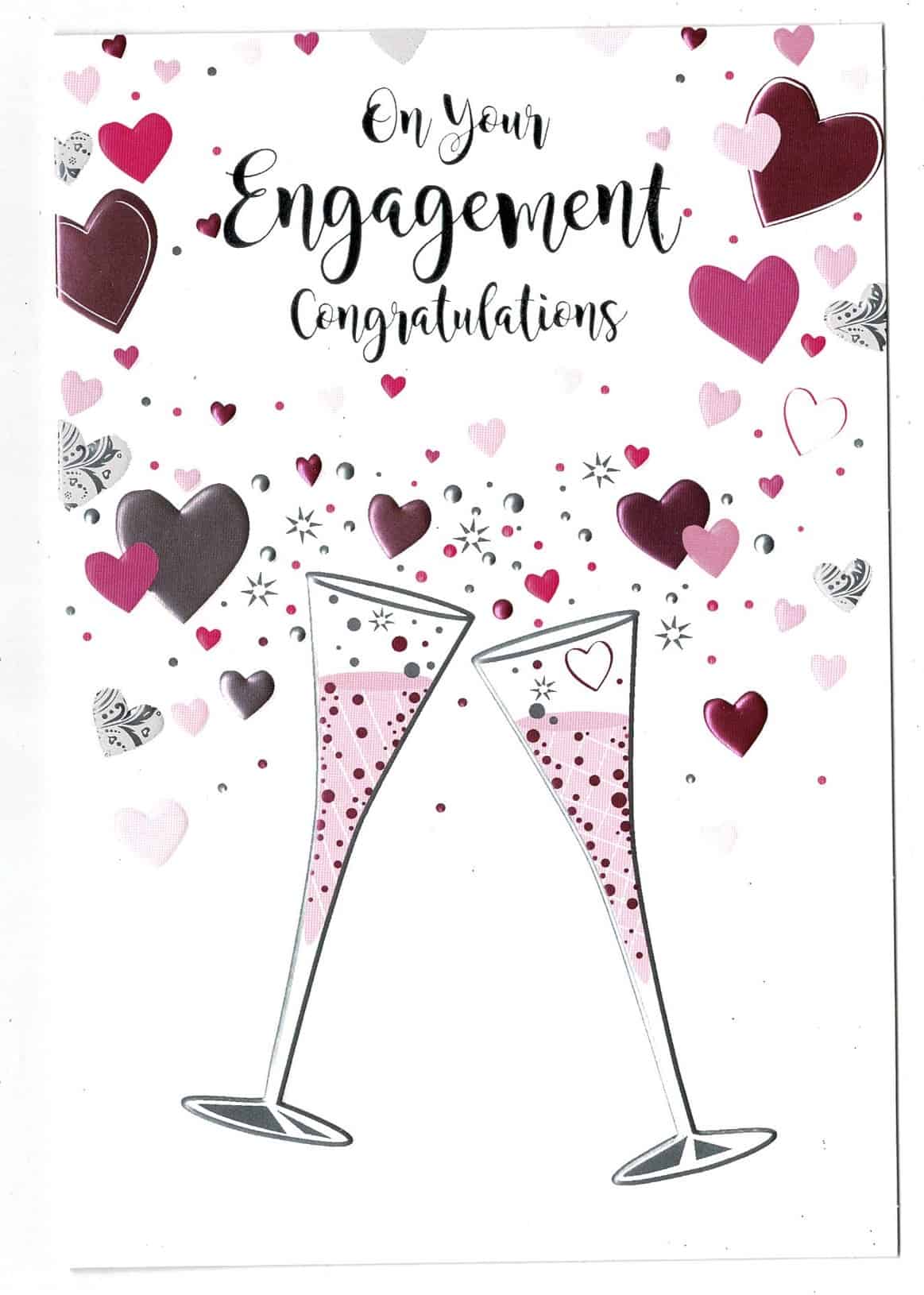Engagement Card 'On Your Engagement Congratulations ...