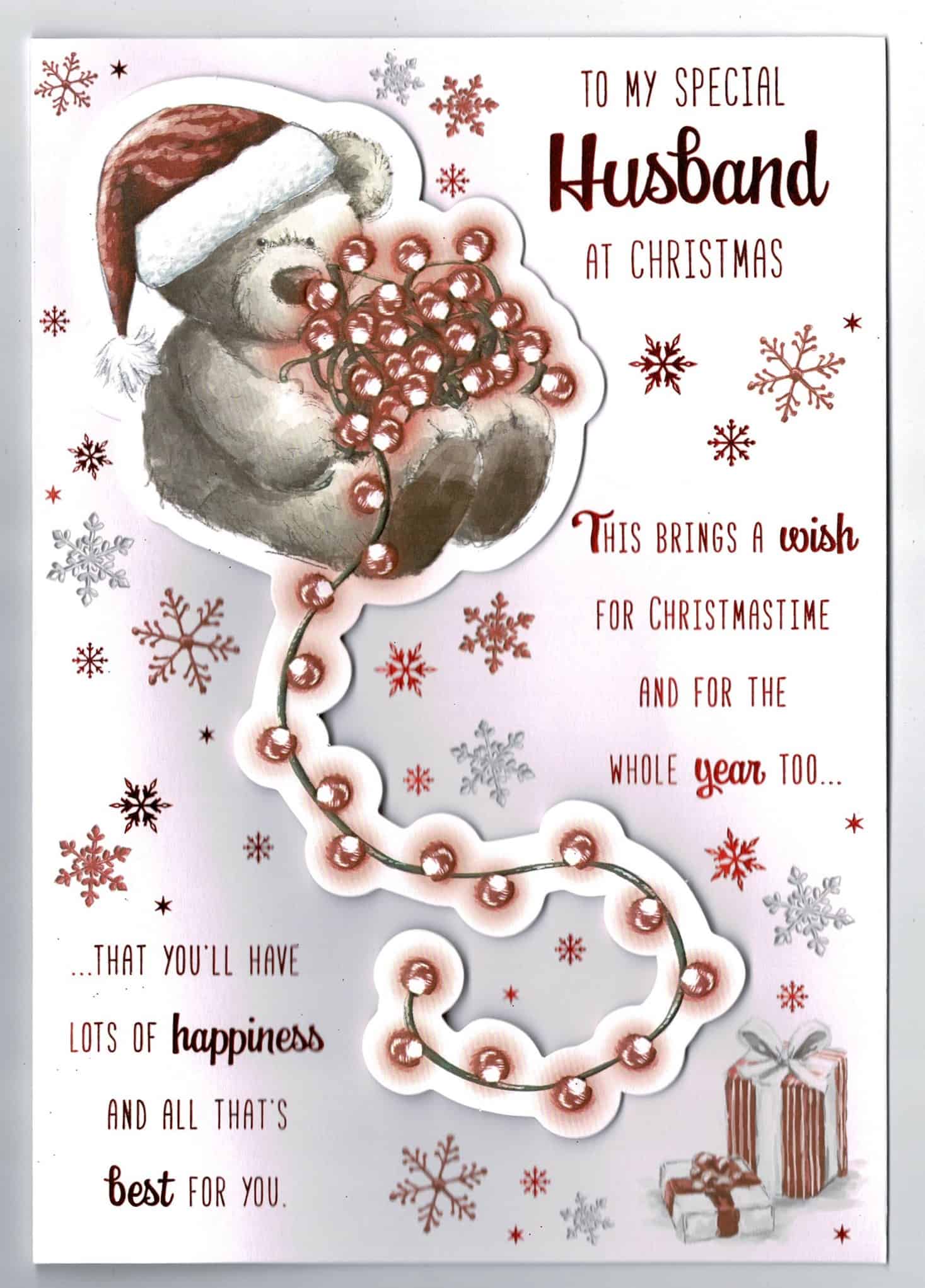 husband-christmas-card-with-sentiment-verse-to-my-special-husband-ebay