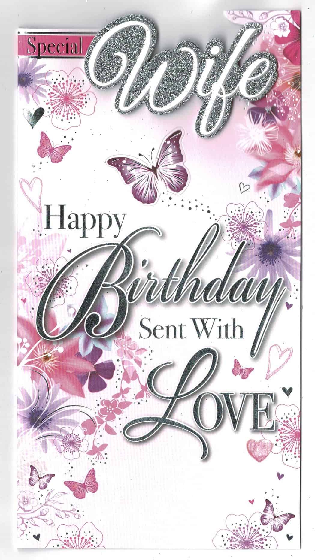 wife birthday card special wife happy birthday 5054682312734 ebay