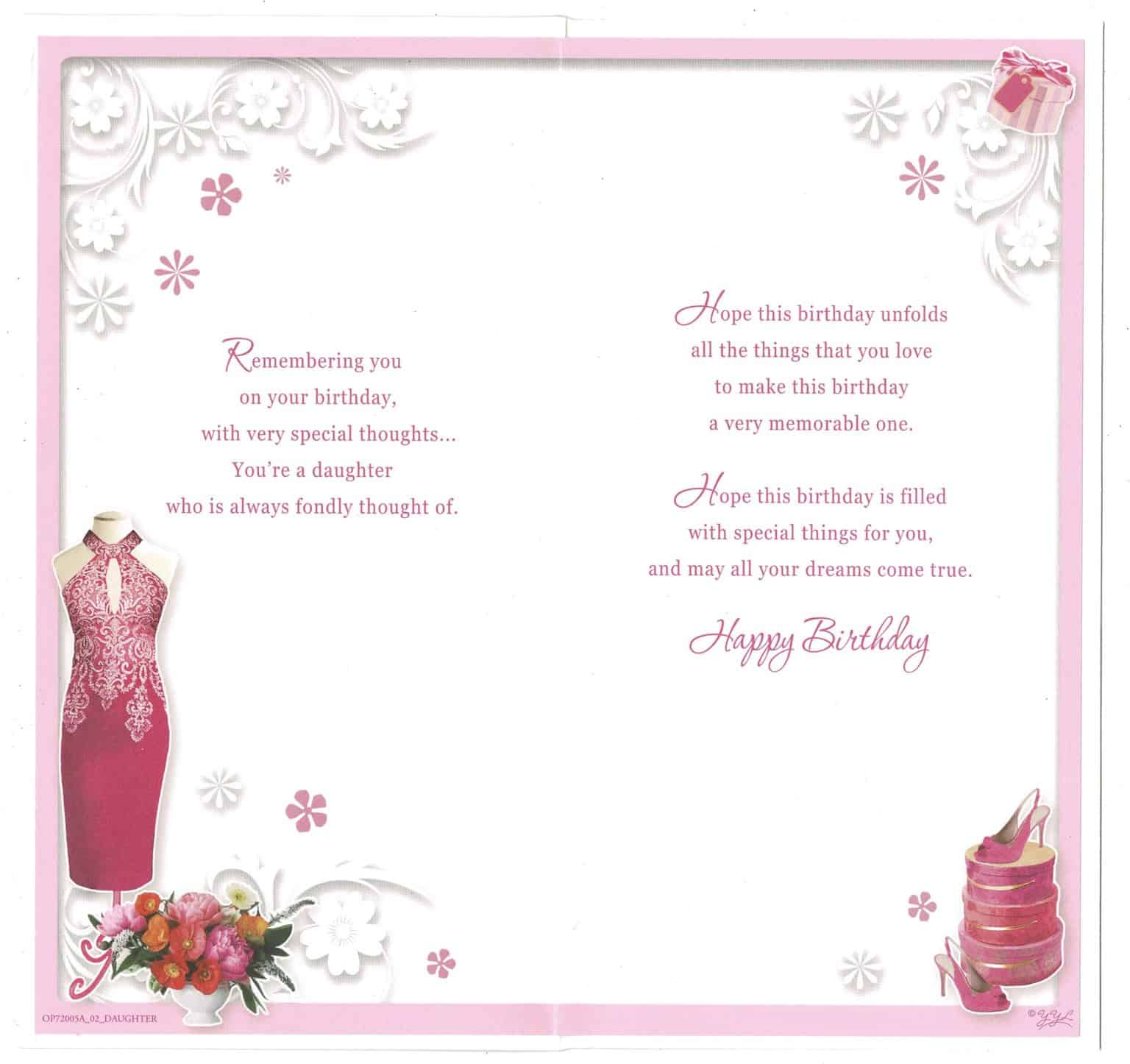 daughter-birthday-card-with-sentiment-verse-birthday-wishes-to-a-dear