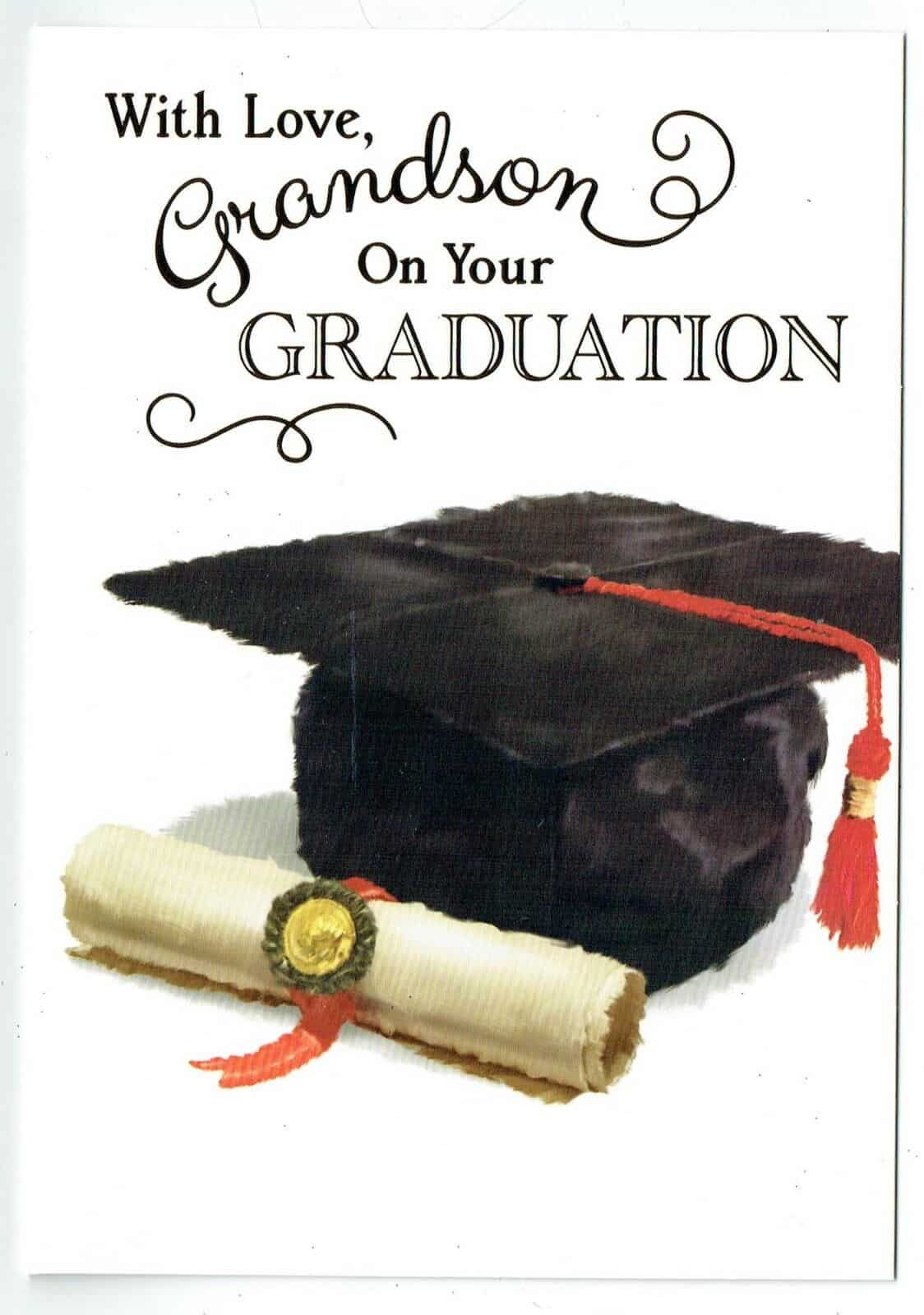 Granddaughter Graduation Card     Grandson Graduation Card